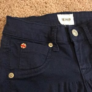 Girls blue Hudson pants, size 8
